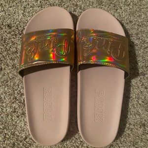 Pink sandals medium